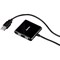 Hama USB 2.0 4-port Hub Bus powered - Black