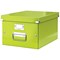 Leitz WOW Click & Store Storage Box / Medium / A4 / Green