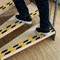 Durable Duraline Grip Floor Marking Tape, 25mm, Yellow and Black