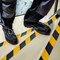 Durable Duraline Grip Floor Marking Tape, 50mm, Yellow and Black