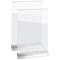Sigel Frozenacrylic Table Top Display Frame, Straight, A4, Pack of 2
