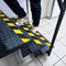 Durable Duraline Grip+ Floor Marking Tape, 50mm, Yellow and Black