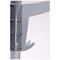 Alba Sevilla Coat Stand, 12 Pegs, Silver