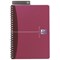 Oxford Metallics Wirebound Notebook / A4 / Ruled / 180 Pages / Red / Pack of 5