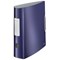 Leitz Style A4 Lever Arch Files / Polypropylene / 75mm Spine / Blue / Pack of 5