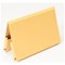 Guildhall Legal Wallets / Double 35mm Pocket / Reinforced Manilla / 315gsm / Foolscap / Yellow / Pack of 25
