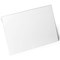 Durable A4 Document Sleeve with Fold, Extra Hard, Landscape, Pack of 10