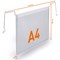 Durable Wire Hanger Pocket, A4 Landscape, Pack of 50