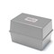 ValueX Essentials Card Index Box 6 x 4 Inches (152 x 102mm) Grey -
