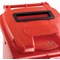 Wheelie Bin Slot & Lid Lock / 140 Litre / Red