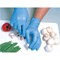 Nitrile Powdered Gloves / Small / Blue / 50 Pairs