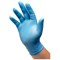 Nitrile Powdered Gloves, Large, Blue, 50 Pairs