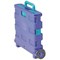 Folding Container Trolley - Blue/Green