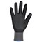 Polyco Gloves Nitrile Foam Coated H/G / Size 9 / Black-Red / Pair