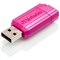 Verbatim Pinstripe USB Drive, 16GB, Pink