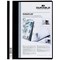 Durable A4 Duraplus Quotation Folders, Black, Pack of 25