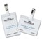 Durable Name Badges Security with Rotating Clip, 60x90mm, Pack of 25