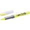 Bic Grip Pen-shaped Highlighter, Medium, Yellow, Pack of 12
