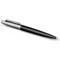 Parker Jotter Ballpoint Pen / Stainless Steel with Black Trim / Blue