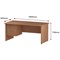 Trexus 1600mm Rectangular Desk, Panel Legs, 2 Drawer Pedestal, Beech