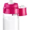 Brita Fill & Go Vital Filtering Water Bottle / Pull-out Mouthpiece / Flip-top Lid / 600ml / Pink