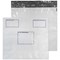 Blake Packaging Envelopes Polypost Polythene Wallet With Address Panel White Peel and Seal 50mu 430x460mm (Pack 100) - PE84/W/100