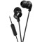 JVC In Ear Headphones One-button Mic and Remote Black Ref HA-FR15-B-E