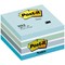 Post-it Notes Colour Cube, 76 x 76mm, Pastel Blue, 450 Notes per Cube