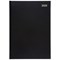 5 Star 2020 Diary, Week to View, A4, Black