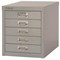 Bisley SoHo 5 drawer Cabinet - Grey