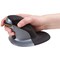 Fellowes Penguin Easy Glide Wireless Mouse, Ambidextrous, Black and Silver