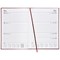 5 Star 2020 Diary, Week to View, A4, Red
