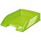 Leitz WOW Bright Stackable Letter Tray - Glossy Green
