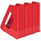 Rexel Choices Plastic Magazine File, Red