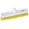 Robert Scott & Sons Abbey Hygiene 12inch Washable Hard Broom Head Yellow Ref 102903YELLOW