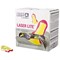 Howard Leight Laser Lite Corded Earplugs, Magenta/Yellow, Pack of 100