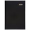5 Star 2020 Diary, Two Days to a Page, A5, Black