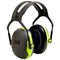 Peltor X4 Headband Ear Defenders - Green
