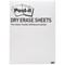 Post-it Super Sticky Dry Erase Sheets Self-adhesive 279x390mm White [15 Sheets]