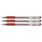 Pentel Hybrid Gel Rollerball Pen, Red, Pack of 12