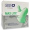 Maxlite Earplug, Low Pressure Foam, Green, Pack of 200