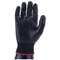 Click 2000 Nitrile Coated Polyester Gloves, Large, Black, Pack of 10