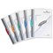 Durable Swingclip Crystal Folders / Polypropylene / 30 Sheet Capacity / A4 / Light Blue / Box of 25