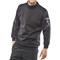 Click Arc Fire Retardant Flash Sweatshirt, XXL, Navy Blue