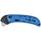 Pacific Handy Cutter Guarded Safety Cutter, Ambidextrous, Retractable, Blue