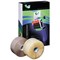 Extra Large Packing Tape with Dispenser / 48mm x 150m / Brown & Clear / Pack of 36