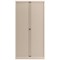 Trexus Side Opening Tambour Cupboard, 1970mm High, White