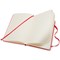 Moleskine Notebook, Hard Cover, A5, Ruled, 240 Pages, Scarlet Red