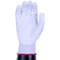 Click 2000 Pu Coated Gloves, Small, White, Pack of 100