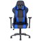 Trexus Ascari Leather Racing Chair, Blue and Black